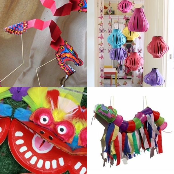 Chinese New Year Kids craft ideas