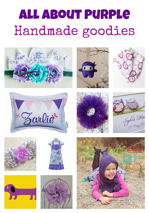 All about Purple Handmade Shopping Guide