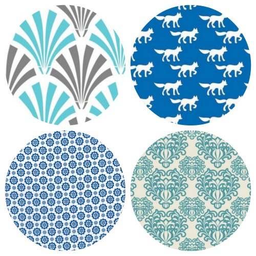 Blue Fabric Finds