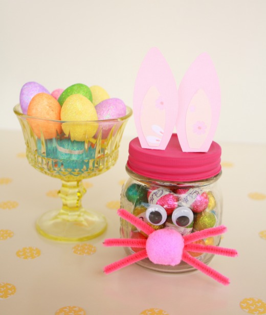 DIY Easter Bunny Gift Jar
