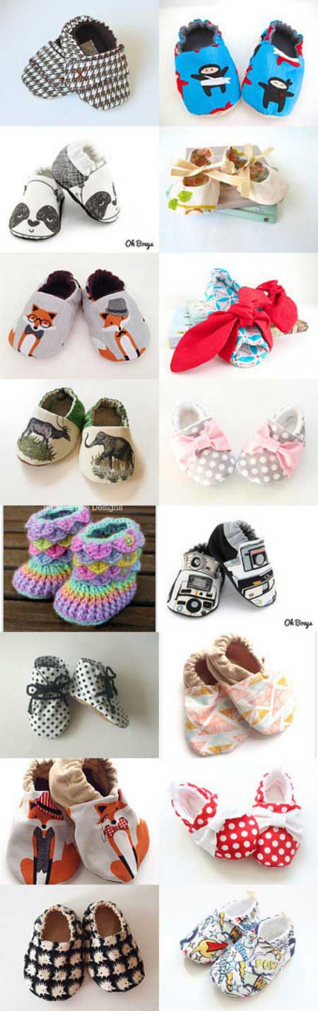 Baby-Shoes-Collection Etsy Treasury