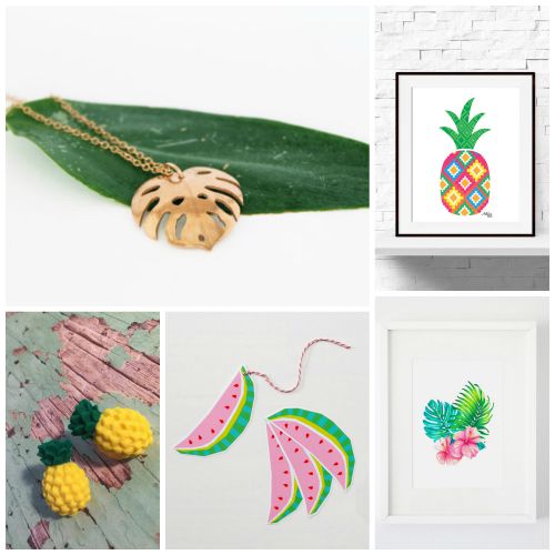 Etsy Tropical Finds