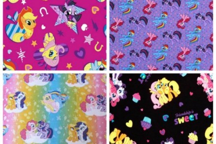 My Little Pony fabrics