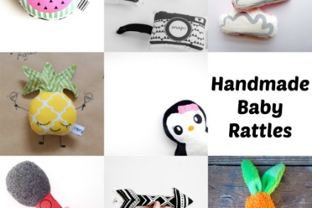 Handmade Baby Rattles