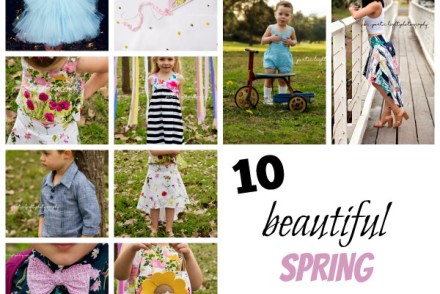10 Beautiful Spring sewing patterns
