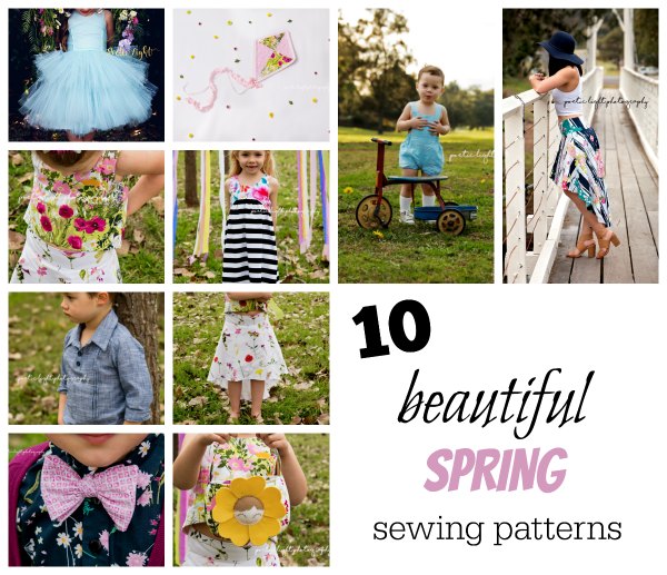 10 Beautiful Spring sewing patterns